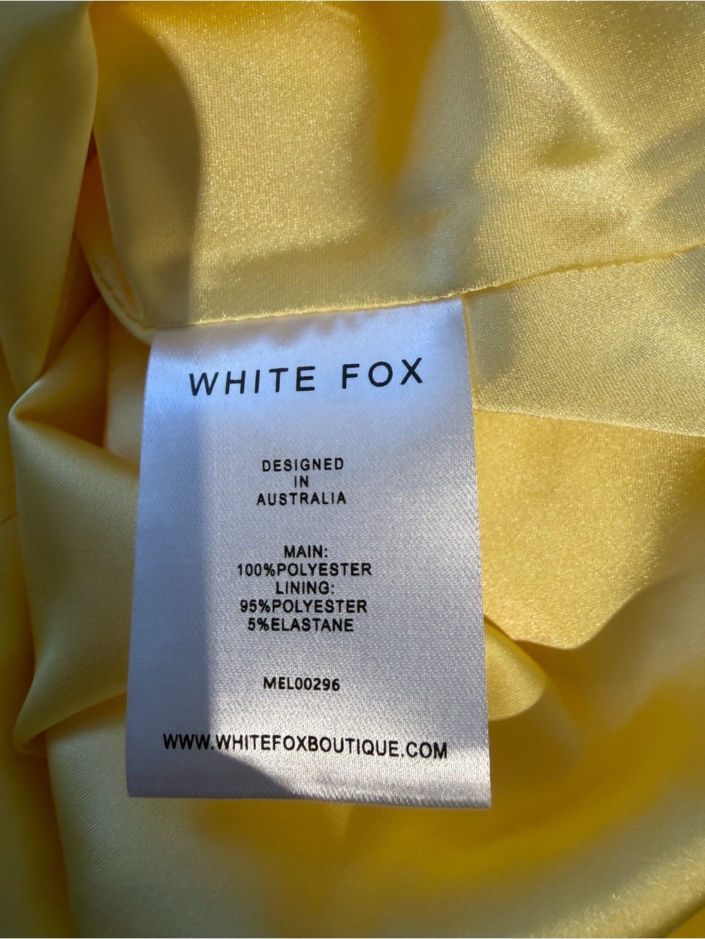 Wildfox Yellow One-Shoulder Ruffle Mini Dress - Picture 7 of 8
